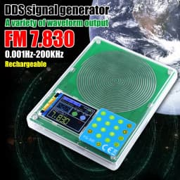 FG-300 DDS Function Signal Generator 0.001Hz-200KHz Signal Generator Adjustable Module Sine+Square+Triangle+Sawtooth Waveform
