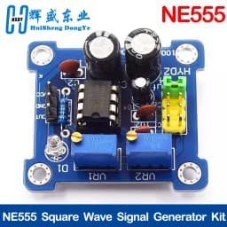 NE555 Pulse Generator Pulse Starter Duty Cycle and Frequency Adjustable Module DIY Kit Oscillator Square Wave Signal Generator