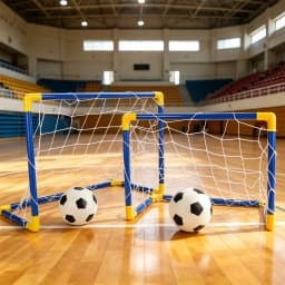  Portable Micro Soccer Goal Set Complete Outdoor Beach Training Equipment with Net Pump Ball Lightweight Indoor Kids Sports Toy