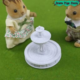 1 Piece European Outdoor Dollhouse Fountain Decor Circulating Water Villa Garden Courtyard Landscaping Flowing Water Ornament
