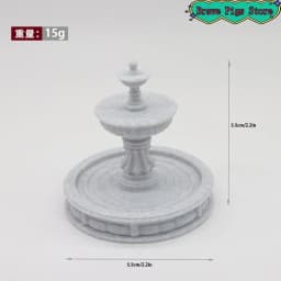 1 Piece European Outdoor Dollhouse Fountain Decor Circulating Water Villa Garden Courtyard Landscaping Flowing Water Ornament