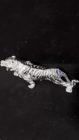 Resin Tiger Chinese Zodiac Tiger Home Decorations Natural Resin Making Birthday Gifts and Christmas Gifts Wedding decoration