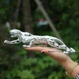 Resin Tiger Chinese Zodiac Tiger Home Decorations Natural Resin Making Birthday Gifts and Christmas Gifts Wedding decoration