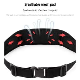 Professional Running Waist Bag Sports Belt Pouch Mobile Phone Case Men Women Hidden Pouch Gym SportsBags Running Belt Waist Pack