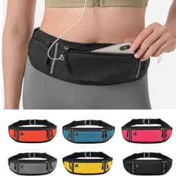 Professional Running Waist Bag Sports Belt Pouch Mobile Phone Case Men Women Hidden Pouch Gym SportsBags Running Belt Waist Pack