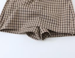 KONDALA Women Elegant Plaid Jumpsuit Dresses Vintage Chic Slim Sleeveless Mini Dress New 2026 Autumn Trendy Casual Classic Dress