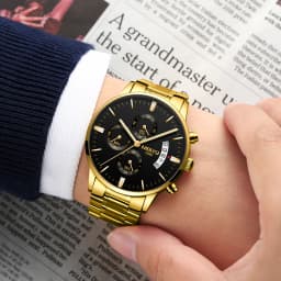 NIBOSI Mens Watches Top Brand Luxury Famous Men's Fashion Casual Dress Watch Military Quartz Wristwatches Saat Relogio Masculino