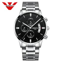 NIBOSI Mens Watches Top Brand Luxury Famous Men's Fashion Casual Dress Watch Military Quartz Wristwatches Saat Relogio Masculino