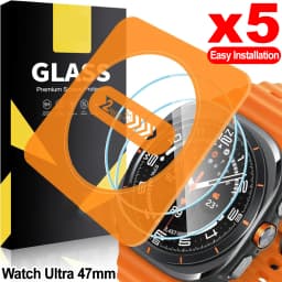 For Samsung Galaxy Watch Ultra 2 47mm 2026 Tempered Glass Screen Protectors HD Hardness Watch Films for Samsung Watch Ultra 2025