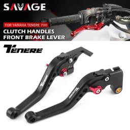 2026 Short Clutch Brake Lever For YAMAHA Tenere 700/World Raid/Rally Explore XTZ700 2019-2025 Motorcycle Adjustable Handles