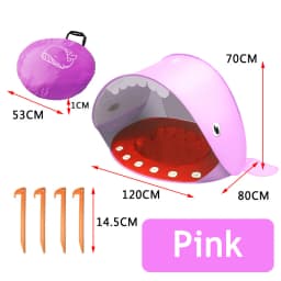 Baby Beach Tent with Pool UV Protection Sunshelter Pop Up Portable Shade Pool Child Kid Outdoor Fun-Play Instant Camping Tent