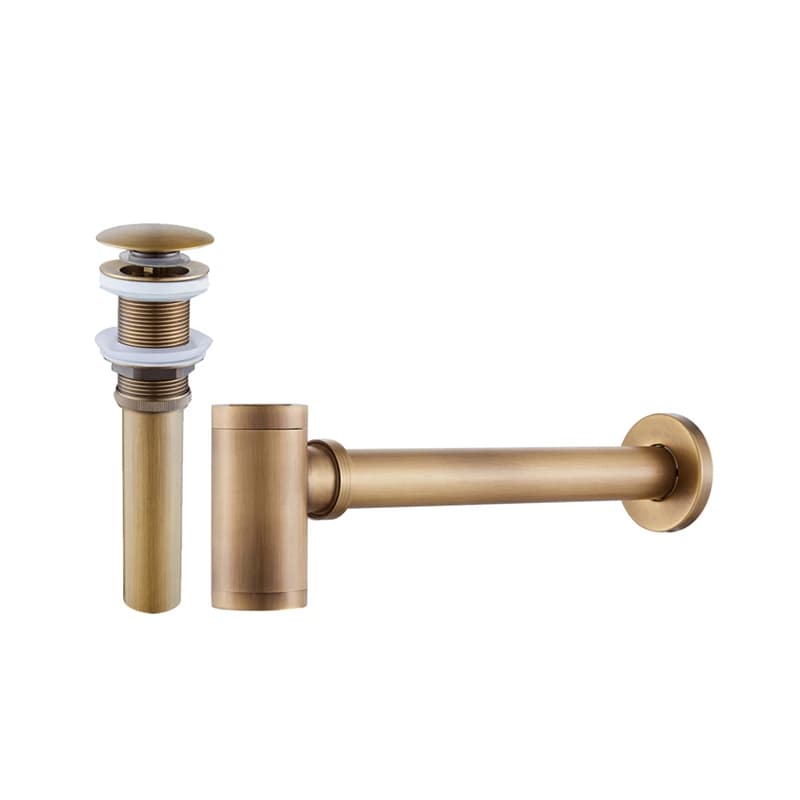 Bathroom Basin Bottle Trap Drain Modern Sink Pop Up Filter Fixture Stopper Set Washbasin Siphon Horse Accessory Renovation
