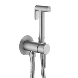 Portable Bidet Sprayer Set Black Bidet Faucet Stainless Steel Toilet Faucet Hot Cold Water Mixer Bathroom Shower Head