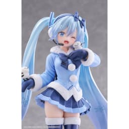 IN Stock Original TAiTO AMP Hatsune Miku (Snow Miku All Stars, 2012 ver.) Anime Action Figure 21CM Collectible Kawaii Toy Model