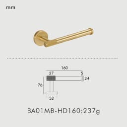 NURLIN Brass Knurled Antique Bronze Bathroom Hardware Towel Rack Toilet Paper Holder Wall Hook