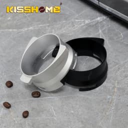54mm Coffee Powder Receiving Dosing Ring Aluminum Alloy Loop Breville 8 Series Coffee Machines Funnels Accessories Barista Tools