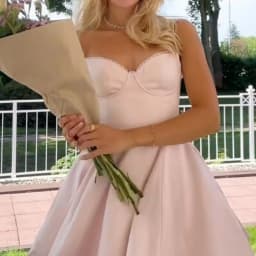 Suninheart Summer Elegant A Line Dress Lovely Floral Print Tulle Skirt Dress Casual Holiday Party Dresses Women 2024 New Arrival