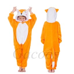 Kids Cat Onesie Unicorn Cosplay Animal One Piece Zipper Pajamas Child Halloween Pijamas Boys Girls Kigurumi Anime Hooded Outfits