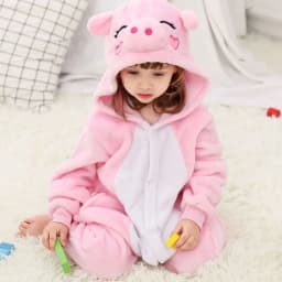 Kids Cat Onesie Unicorn Cosplay Animal One Piece Zipper Pajamas Child Halloween Pijamas Boys Girls Kigurumi Anime Hooded Outfits