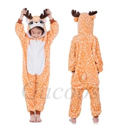 Kids Cat Onesie Unicorn Cosplay Animal One Piece Zipper Pajamas Child Halloween Pijamas Boys Girls Kigurumi Anime Hooded Outfits