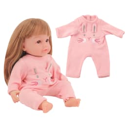 12-inch New Baby Girl Doll Clothes Cute Rabbit Car Chick Jumpsuits Pajamas For 30cm Cotton Doll Toy Accessories