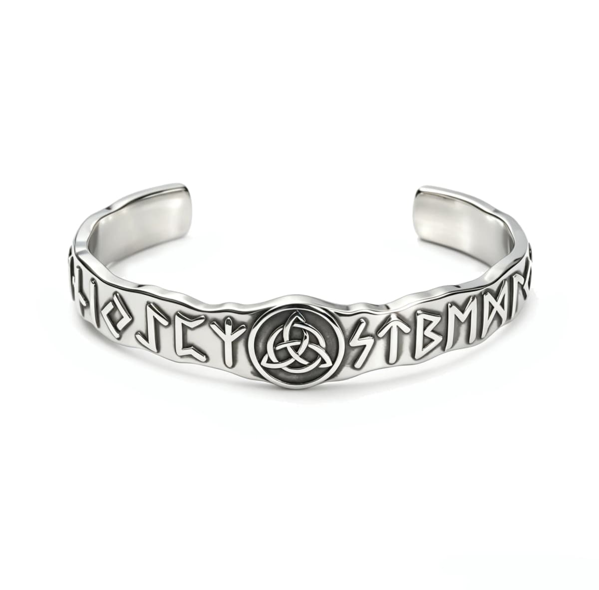 Stainless Steel Bangle for men Vintage Viking Rune Amulet Bracelet Jewelry Scandinavian Punk Hip Hop Wrist Gift for Girls