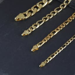 Figaro Chain Necklace for Men Women Stainless Steel Gold Color Basic Punk Long Thick Link Chains Jewelry Gift Wholesale