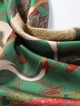Boho Printed Tassel Square Scarf Women Green Fashion Casual Patchwork Female Shawls 2026 New Lady All-matching Vintage Outwears