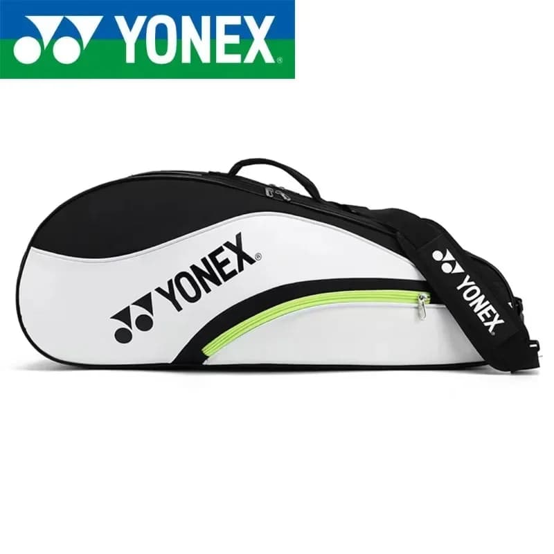 YONEX Professional Yonex Racket Bag Holds Up To 4 Badminton Rackets Sports Handbag With Shoe Compartment For Women Men