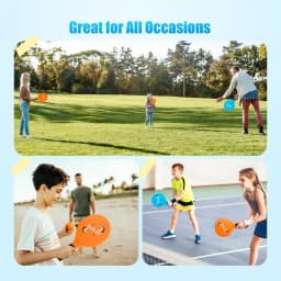 Jazzminton Badminton Set for Children and Adolescents - Indoor and Outdoor Beach Courtyard Family Games Sports Toy Gifts