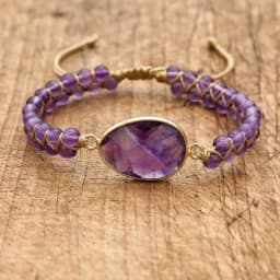 Natural Stones Labradorite Boho Friendship Bracelet Women Man Handmade String Braided Yoga Charm Wrap Bracelet Bangle
