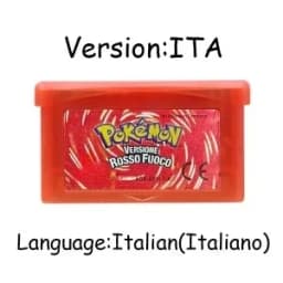 New pokémo Game Card GBA USA/ITA/NOE/FRA/EUR/ESP Video Game Cartridge Series Emerald FireRed LeafGreen Ruby Sapphire for GBA/SP