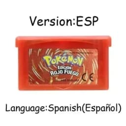 New pokémo Game Card GBA USA/ITA/NOE/FRA/EUR/ESP Video Game Cartridge Series Emerald FireRed LeafGreen Ruby Sapphire for GBA/SP