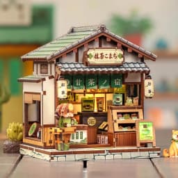 CUTEBEE DIY Book Nook Kit 3D Wooden Puzzle Mini Miniature House Bookshelf Decor Craft Kit for Adult Birthday Christmas Gift Idea