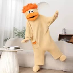 Cartoon Big Mouth Monster Cute Funny Onesie Pajamas Thickened Coral Fleece Homewear For Couples Men Women Autumn Winter Pajamas