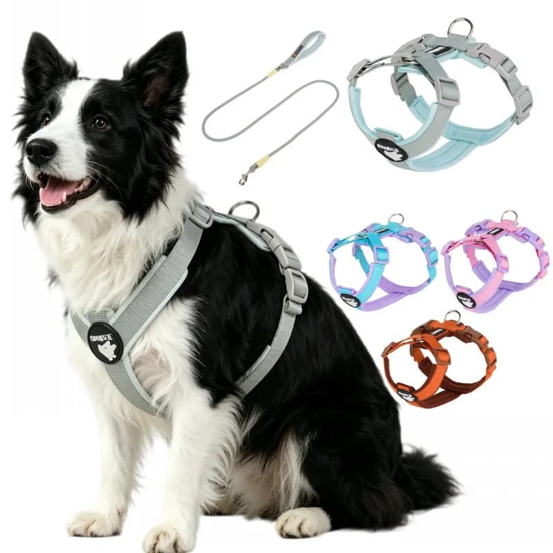 Dog Harness for Small Medium Large Dogs No Pull Breathable Adjustable Pet Chest Strap Outdoor Dog Supplies Puppy Vest Harness
