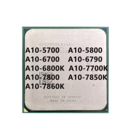 A10-5700 A10-5800K A10-6700 A10-6790 A10-6800K A10-7700K A10-7800 A10-7850K A10-7860K Socket FM2 Quad Core CPU Processor
