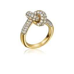Creative Inlaid Multicolored Zircon Knot Rings Women Waterproof Stainless Steel Geometric Wed Ring Designer Jewelry Accessories