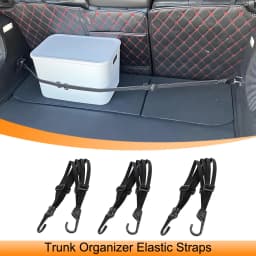 Car Trunk Organizer Elastic Strap Heavy Duty Cargo Strap Rope Hook for Jeep Wrangler TJ JK JL Gladiator JT 1997-2026 Accessories