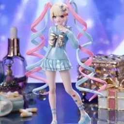 Needy Girl Overdose Luminasta KAngel 12cm PVC Anime Action Figure Collection Model Virtual Uploader Ornament Toy