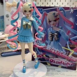 Needy Girl Overdose Luminasta KAngel 12cm PVC Anime Action Figure Collection Model Virtual Uploader Ornament Toy