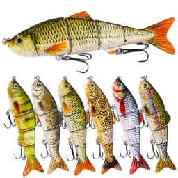 12cm 16g swimbait bass fishing Fishing Lures Jointed Crankbaits Swimbait Sinking Wobblers For Pike Trout Bass Trolling