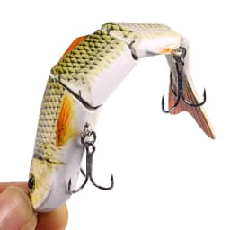 12cm 16g swimbait bass fishing Fishing Lures Jointed Crankbaits Swimbait Sinking Wobblers For Pike Trout Bass Trolling