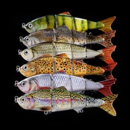 12cm 16g swimbait bass fishing Fishing Lures Jointed Crankbaits Swimbait Sinking Wobblers For Pike Trout Bass Trolling