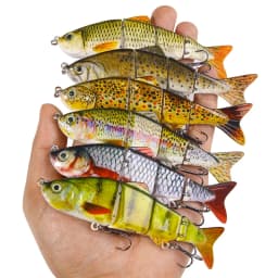 12cm 16g swimbait bass fishing Fishing Lures Jointed Crankbaits Swimbait Sinking Wobblers For Pike Trout Bass Trolling