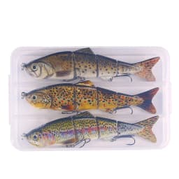 12cm 16g swimbait bass fishing Fishing Lures Jointed Crankbaits Swimbait Sinking Wobblers For Pike Trout Bass Trolling