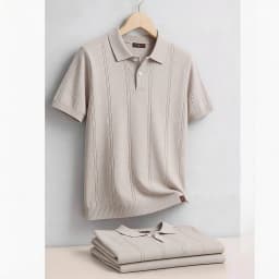 AIOPESON Men's Stripe Golf Polo Shirt Old Money Cool Silk Fabric Short Sleeve Icy Touch Breathable Casual Summer Top