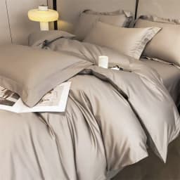 Premium Quality Duvet Cover Set 1000TC Egyptian Cotton Solid Plain Double Twin 4pcs Bedding set 1Flat/Fitted Sheet 2Pillow shams