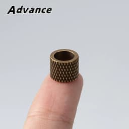 5pcs Big Hole DIY Beads Paracord Rope Brass Bead Keychain Accessories