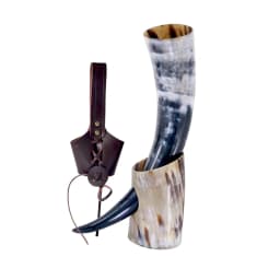 Handicrafts Viking Drinking Horn Cups Ale Beer Wine Goblet Chalice Tankard Ox Horn Beaker Vessels Viking Drinking Mug